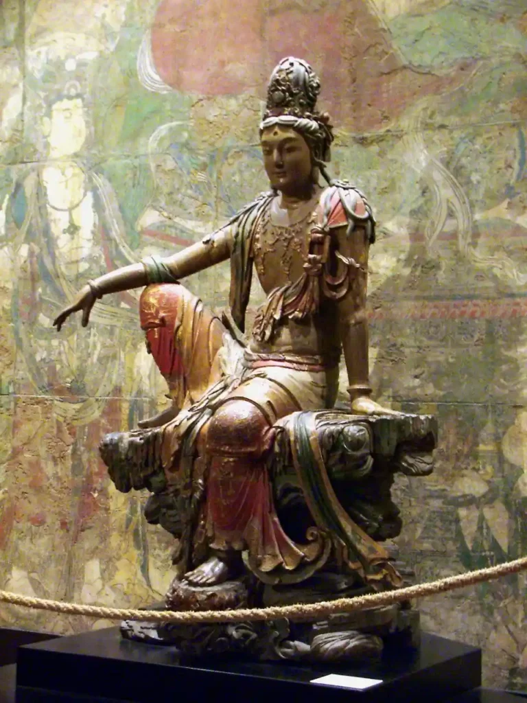 Guanyin ahşap oyması, Liao Hanedanı, Çin (907–1125)