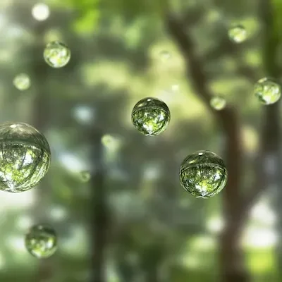 Şunyata kavramını temsil eden boşluk ve sadelik temalı görsel